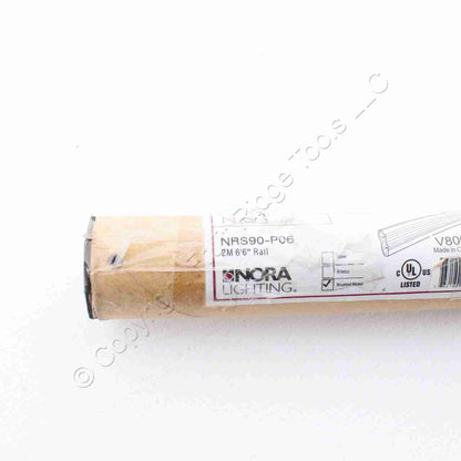 Nora Lighting NRS90-P06BN 78" Low Profile Rails Brushed Nickel Finish 5-Pack