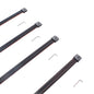 4pk Nora Lighting NRS90-P06BZ Bronze Finish 78" Straight Rails 120V Low Profile