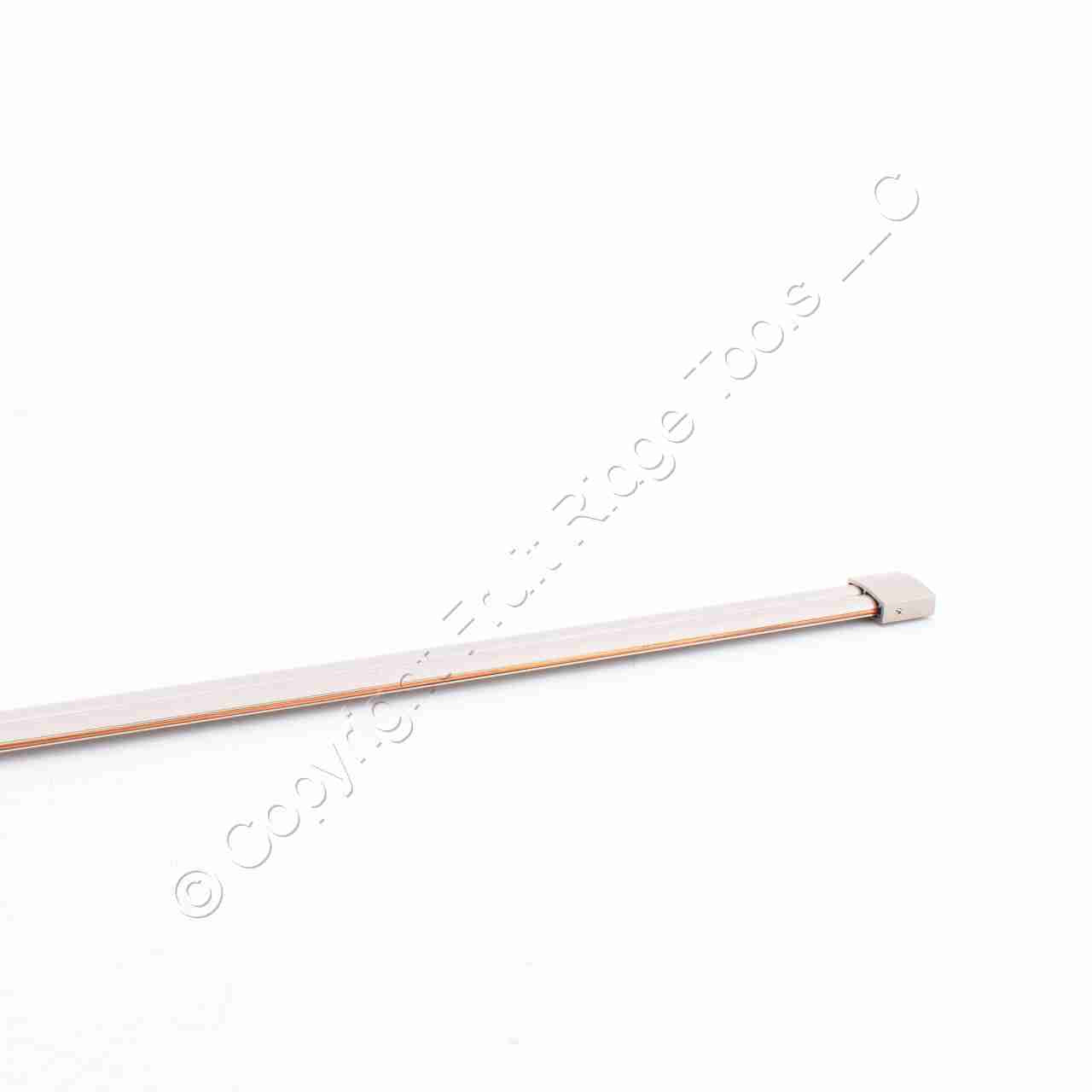 4pk Nora Lighting NRS90-P06BN Brushed Nickel Finish 92-3/8" Straight Rails 120V