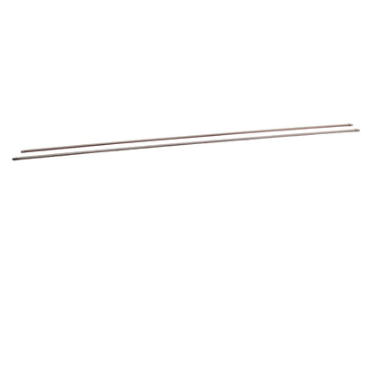 4pk Nora Lighting NRS90-P06BN Brushed Nickel Finish 92-3/8" Straight Rails 120V