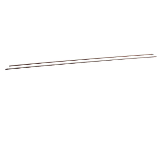 4pk Nora Lighting NRS90-P06BN Brushed Nickel Finish 92-3/8" Straight Rails 120V