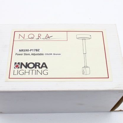 Nora Lighting NRS90-P17BZ Bronze Adjustable Rail Light