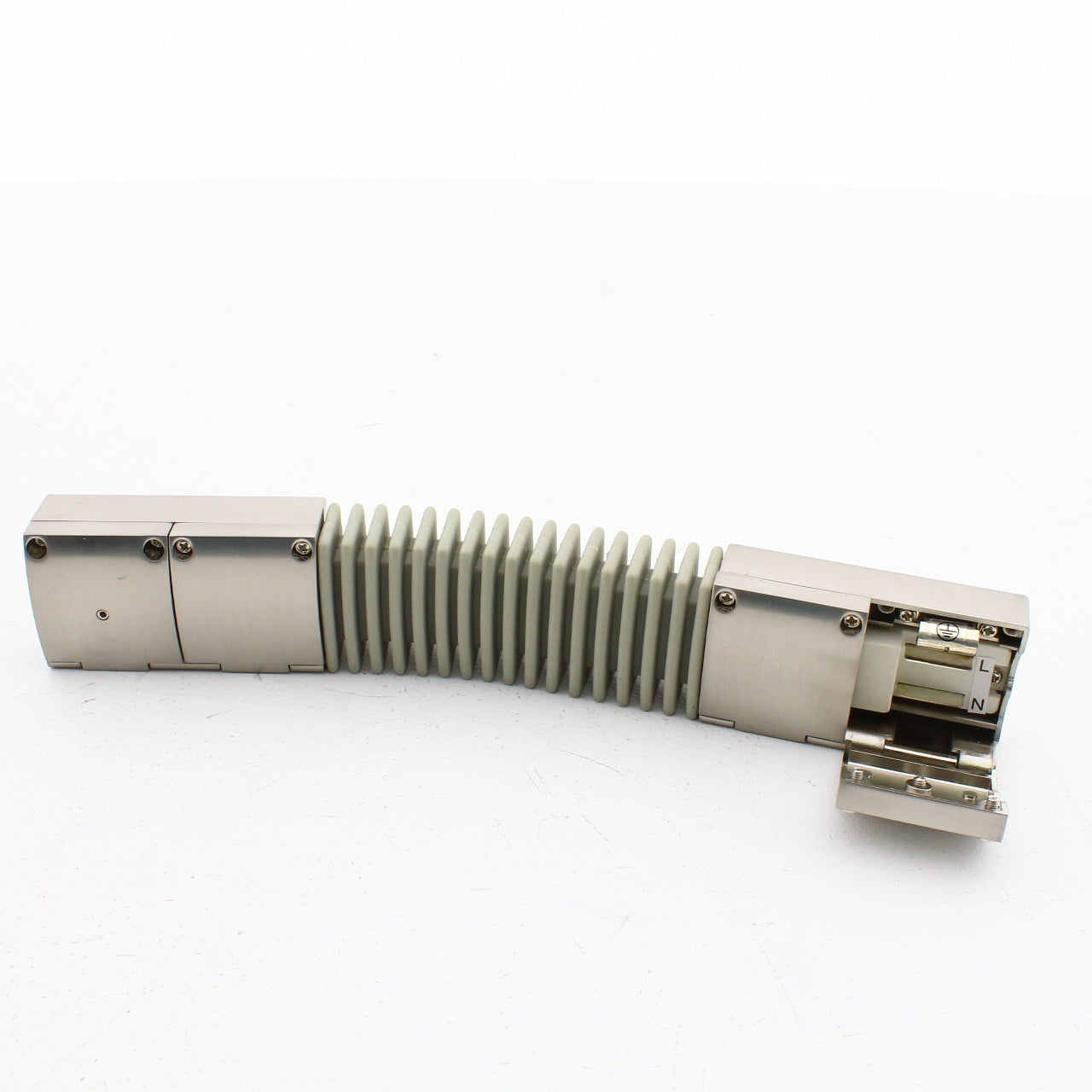 Nora Lighting NRS90-P85BN Brushed Nickel Rail Flexible Connector