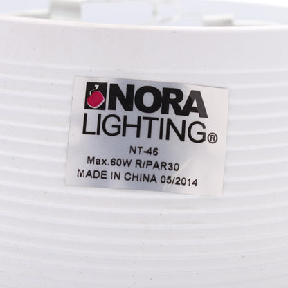 Nora Lighting NT-46 6" Wall Wash Eyelid White