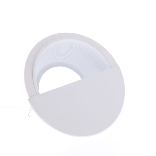 Nora Lighting NT-46 6" Wall Wash Eyelid White