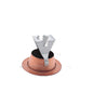 Nora NT-5010BZ 5" Stepped Baffle with Metal Ring and Bracket Bronze