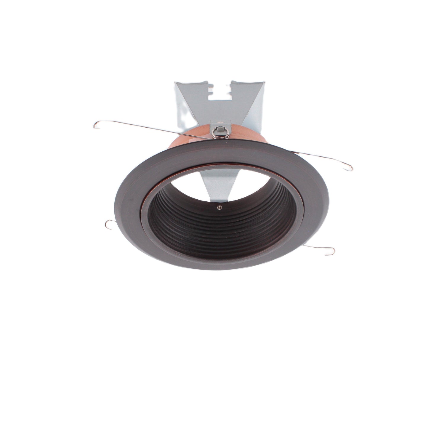Nora NT-5010BZ 5" Stepped Baffle with Metal Ring and Bracket Bronze