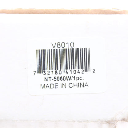 Nora NT-5060W White 5" PAR30 Adjustable Lighting Gimbal Ring Recessed Trim