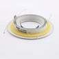 Nora NT-5060W White 5" PAR30 Adjustable Lighting Gimbal Ring Recessed Trim