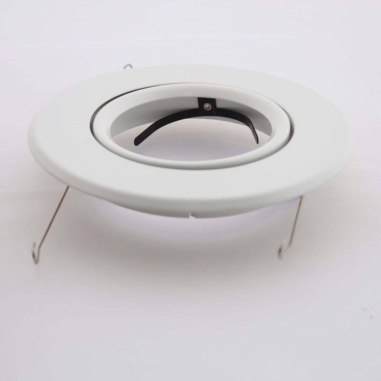 Nora NT-5060W White 5" PAR30 Adjustable Lighting Gimbal Ring Recessed Trim