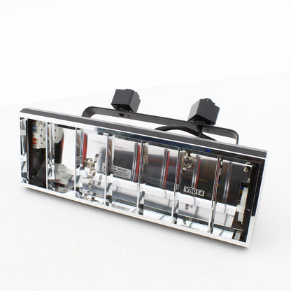 Nora Track Light NTF-3227B Black Chrome Louver 2-Light w/ Electronic Ballast