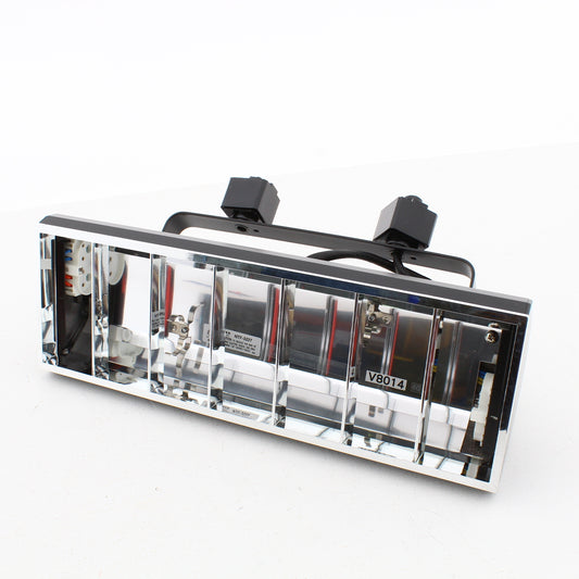 Nora Track Light NTF-3227B Black Chrome Louver 2-Light w/ Electronic Ballast