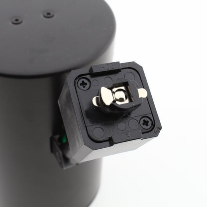 Nora Lighting NTH-102B Flat Black Cylinder Baffle Track Light Fixture Halo 75W