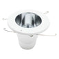 Nora Lighting NTS-5038W Specular Clear Reflector for Decorative Glass, White