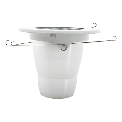 Nora Lighting NTS-5038W Specular Clear Reflector for Decorative Glass, White