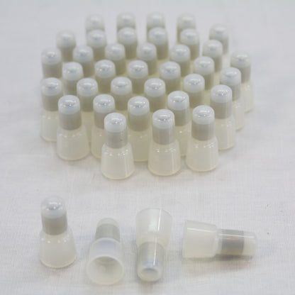 40 NSI White Easy-Twist Closed End Connectors Nylon 16-10 AWG 600V 105 C C8-N