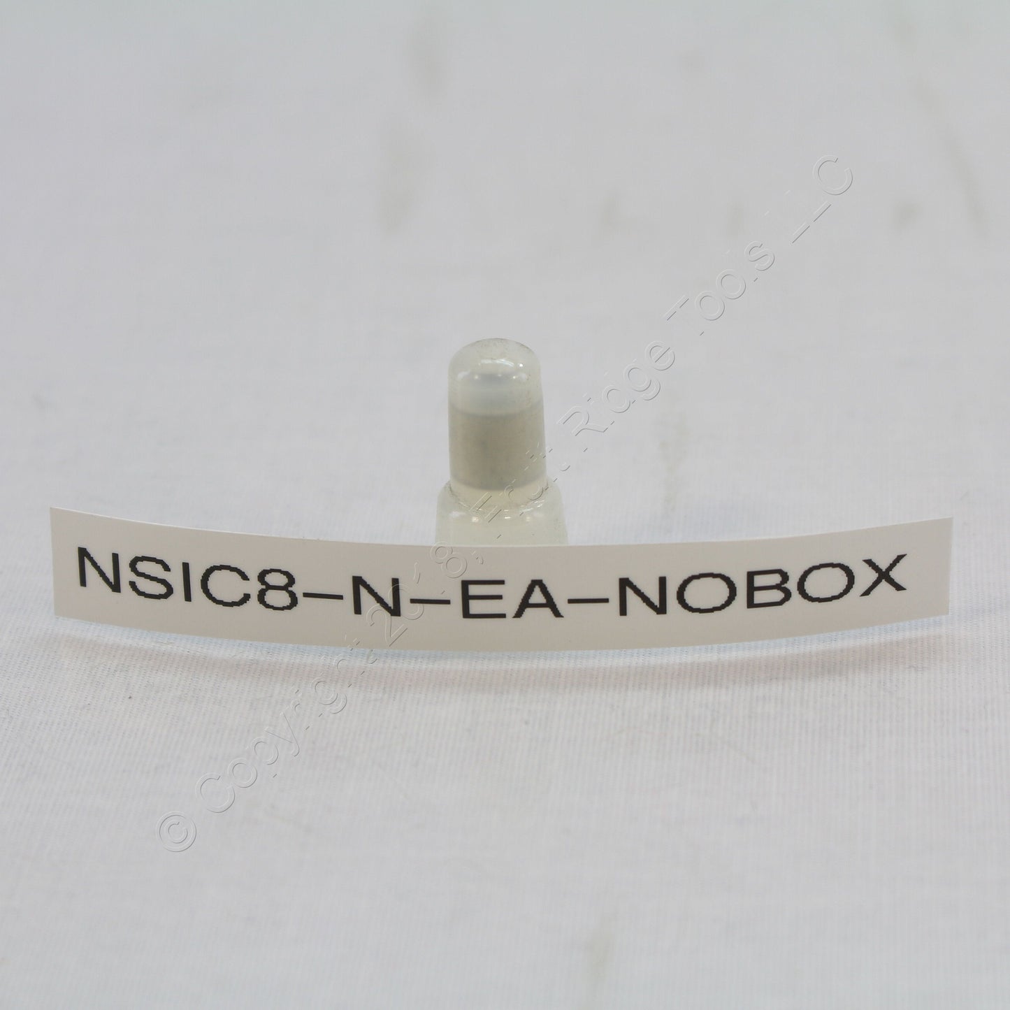 10 NSI White Easy-Twist Closed End Connectors Nylon 16-10 AWG 600V 105 C C8-N