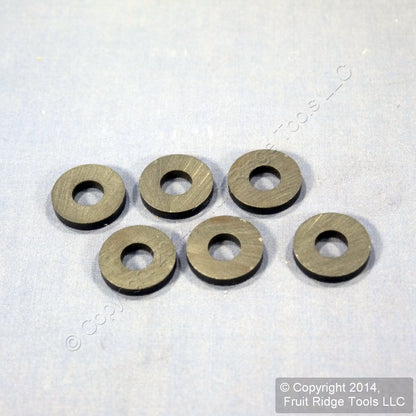 6 National Hardware Ceramic #5 Disc Magnet Fasteners 3/4" x 1/8" N302-240