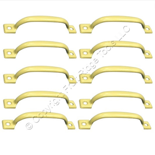 10 BakEnamel� Tan Finished Steel 4-3/4" Door Cabinet Drawer Pull Handles N117671