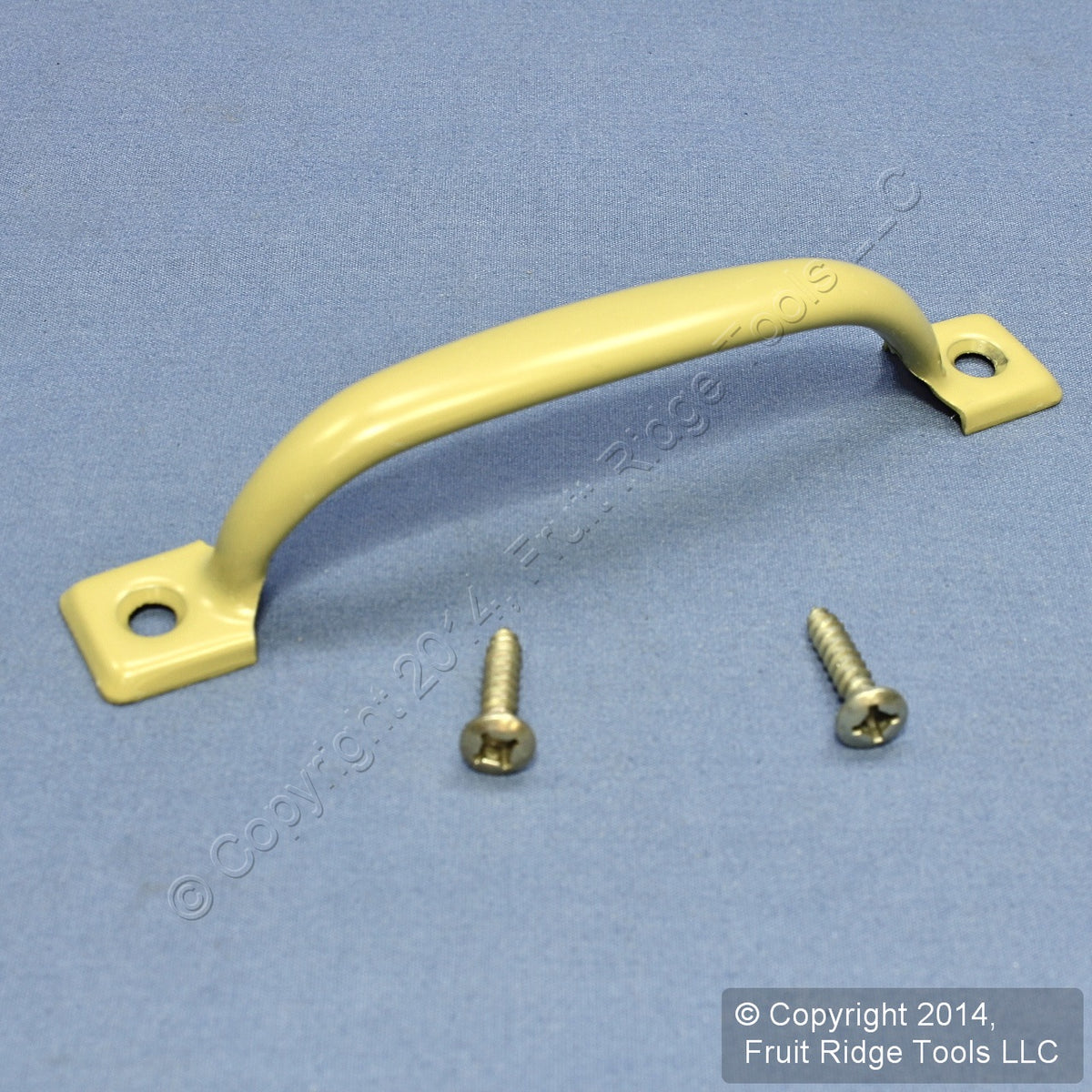 BakEnamel Tan Finished Steel 4-3/4" Door Cabinet Drawer Pull Handle N117-671