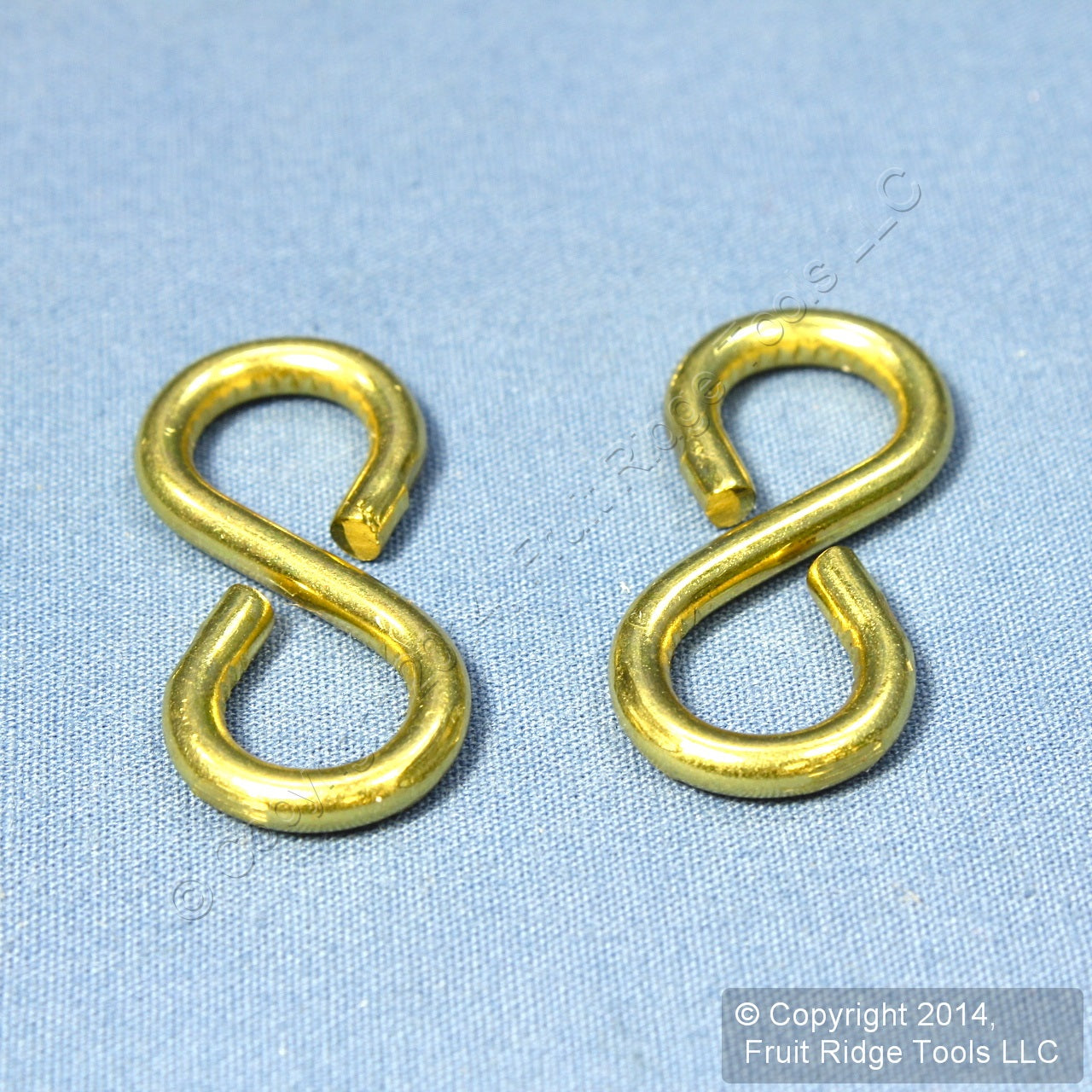 2 Hanging 1-1/8" Ceiling SuspEnded S-Hooks for Flower Basket or Tools N121-475