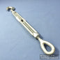 National Hardware Galvanized Steel 3/8" x 6" Hook/Eye Turnbuckle 3272BC N177-493