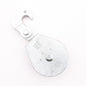 National Hardware N229-005 Zinc Plated Steel 3" Swivel Hook Single Pulley 3223BC