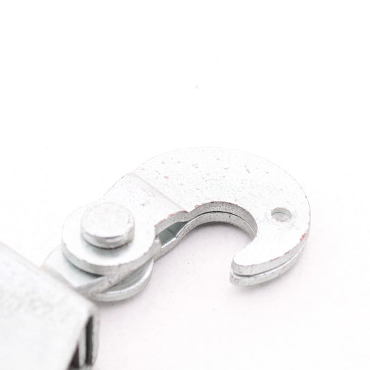 National Hardware N229-005 Zinc Plated Steel 3" Swivel Hook Single Pulley 3223BC