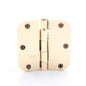 National N266-247 Removable Pin Door Hinge Brass Finish Steel 3.5" with Screws