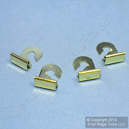 2 National Hardware Brass Steel 2" SuspEnded Ceiling Hanging Hook V2669 N274-977