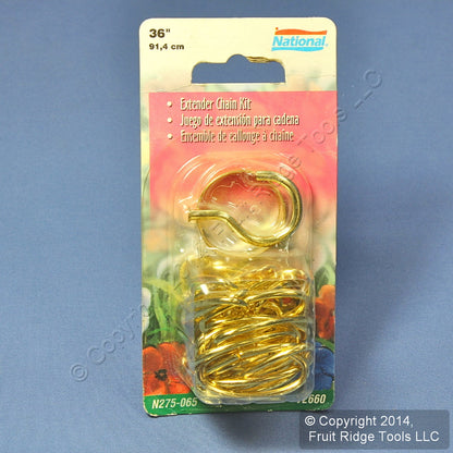 National Hardware Brass Plated Steel 36" ExtEnder Planter Kit V2660 N275-065