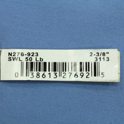 12 National Hardware Orange 2-3/8" Interlocking Spring Snaps 50-lb TP3113BC