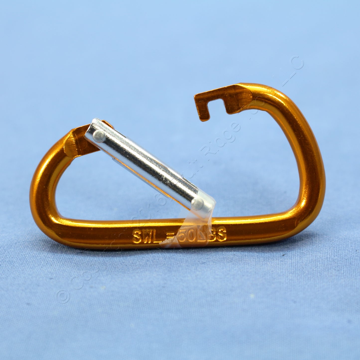 12 National Hardware Orange 2-3/8" Interlocking Spring Snaps 50-lb TP3113BC