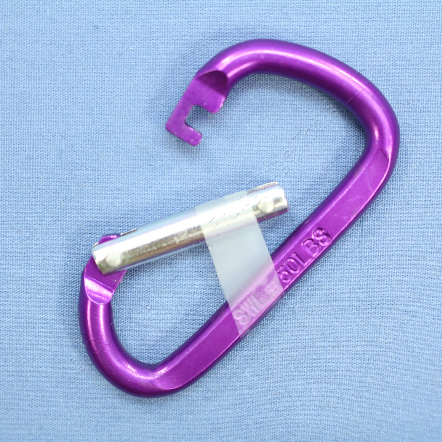 12 National Hardware Purple 2-3/8" Interlocking Spring Snaps 50-lb TP3113BC N276