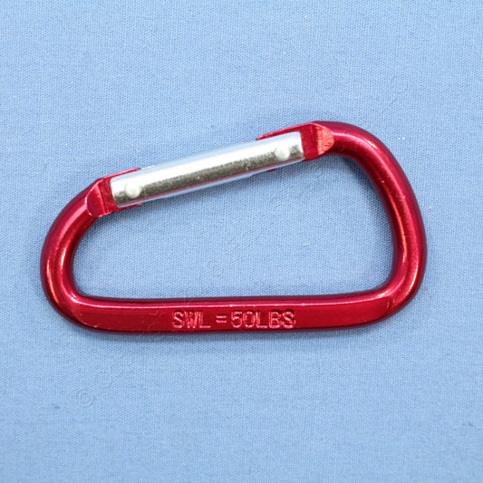 12 National Hardware Red 2-3/8" Interlocking Spring Snaps 50-lbs TP3113BC