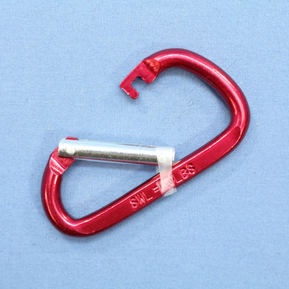 12 National Hardware Red 2-3/8" Interlocking Spring Snaps 50-lbs TP3113BC