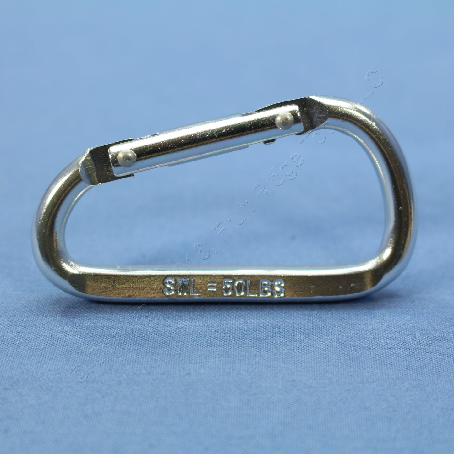 9 National Hardware Silver 2-3/8" Interlocking Spring Snaps 50-lb TP3113BC