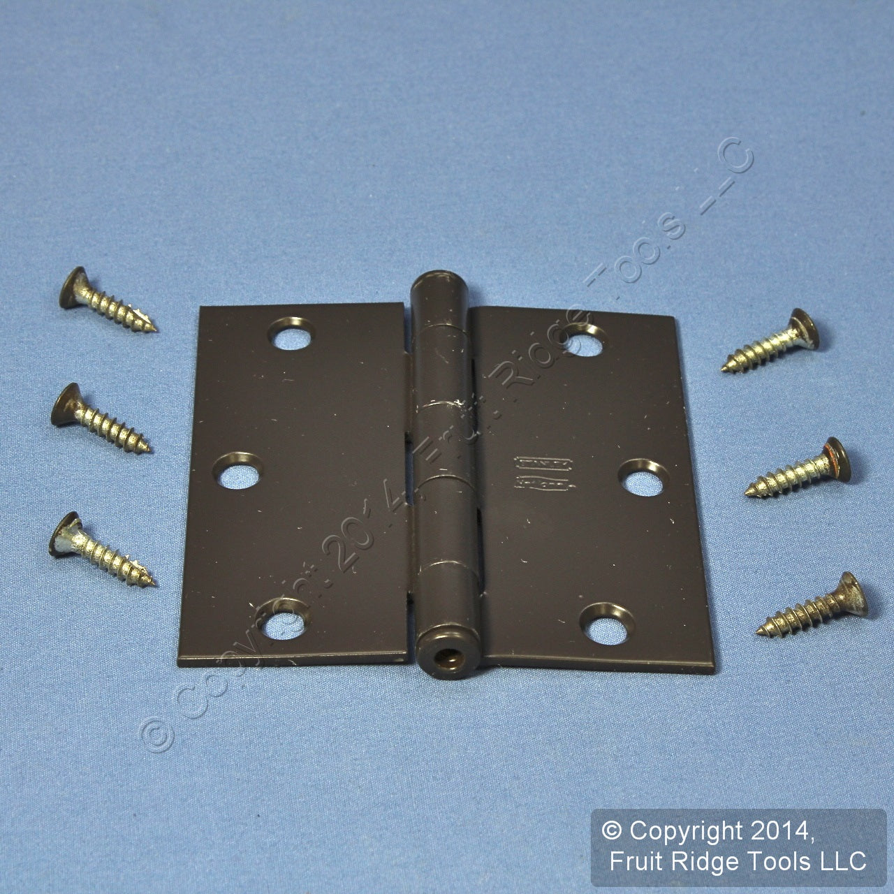Oil Rubbed Bronze Steel 3-1/2" Removable Pin Cabinet Pantry Door Hinge N326-975