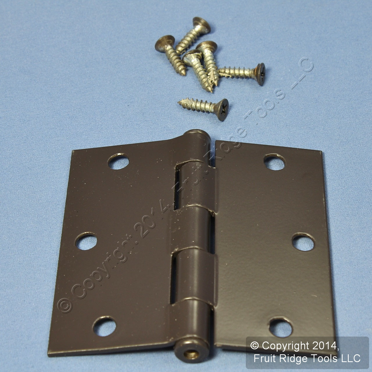 Oil Rubbed Bronze Steel 3-1/2" Removable Pin Cabinet Pantry Door Hinge N326-975