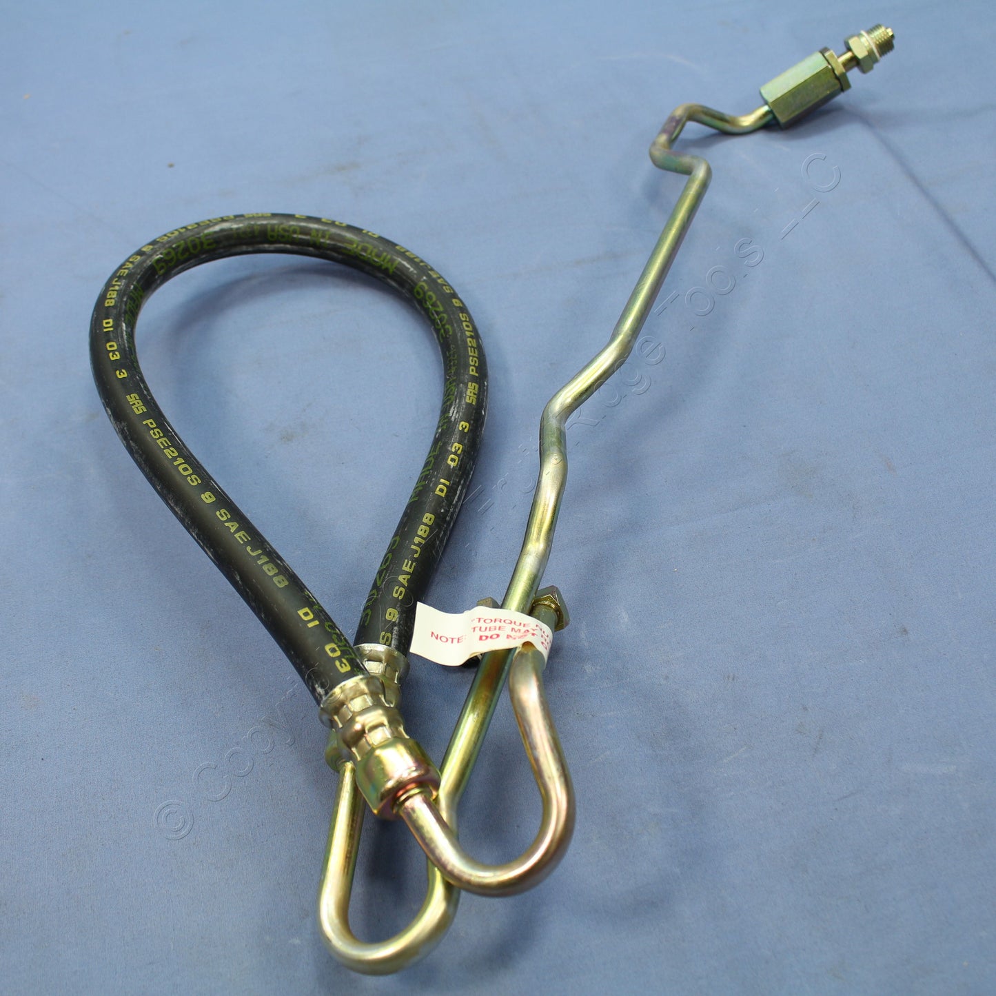 Omega Power Steering Pressure Line Hose for 90-97 Thunderbird Mercury Cougar