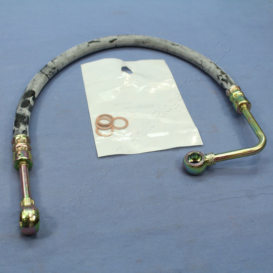 Omega 3884 Power Steering Pressure Line Hose for 89-91 Nissan Maxima GXE