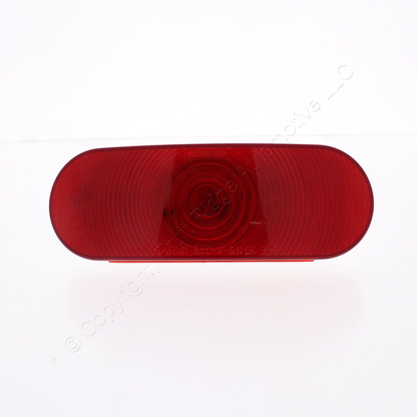 Optronics ST7ORB Scratched 6" Red Oval Trailer Turn Tail Light PL3 No Grommet