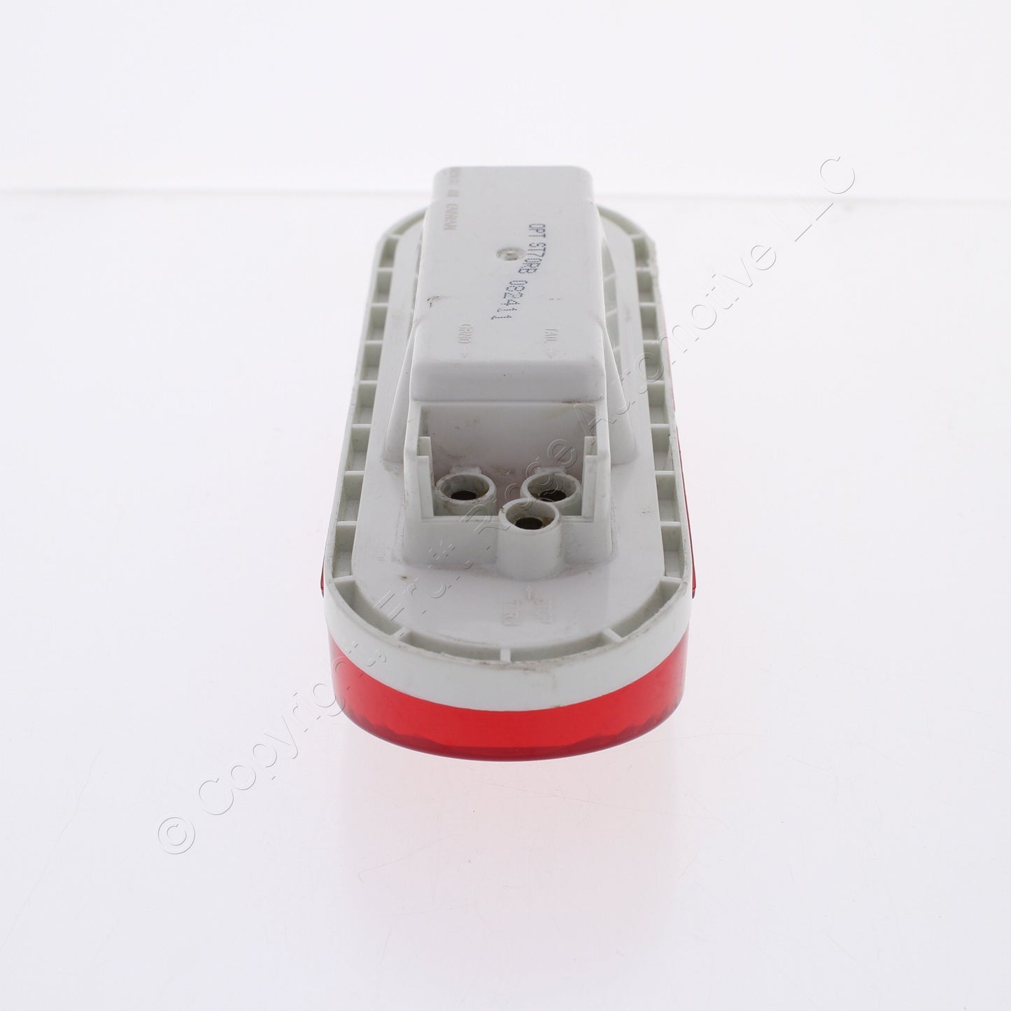 Optronics ST7ORB Scratched 6" Red Oval Trailer Turn Tail Light PL3 No Grommet