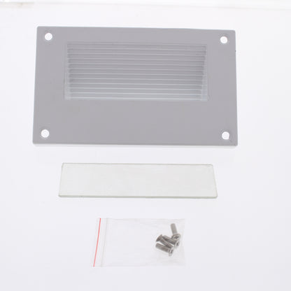 Orbit 7152C-Wh Step White Powder Coat Light Face Plate