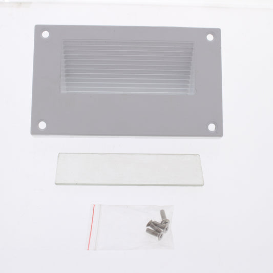Orbit 7152C-Wh Step White Powder Coat Light Face Plate