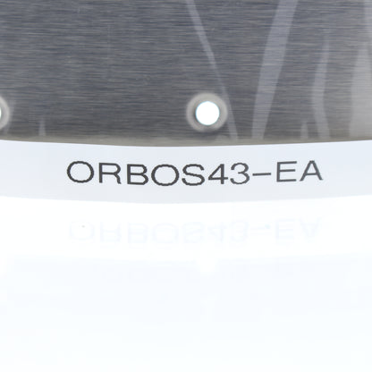 Orbit OS43 Brushed Stainless Steel Blank 4-Gang Wallplate OS43