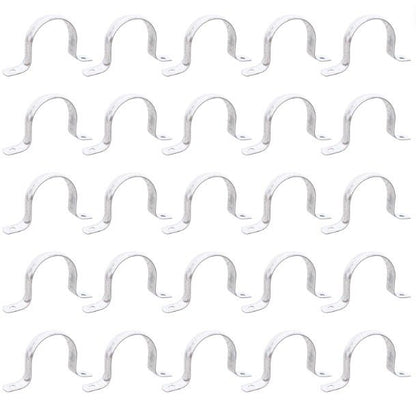 OZ-Gedney THR-250S 2-1/2" 2 Hole Zinc Plated Steel Straps 25-Pack