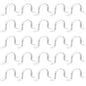 OZ-Gedney THR-250S 2-1/2" 2 Hole Zinc Plated Steel Straps 25-Pack