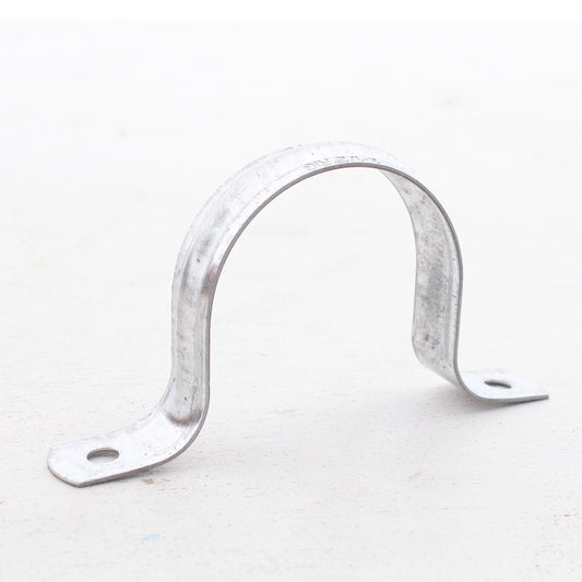 OZ-Gedney THR-250S 2-1/2" 2 Hole Zinc Plated Steel Straps 25-Pack