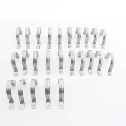 OZ-Gedney THR-300S 3" 2-Hole Zinc Plated Steel Strap